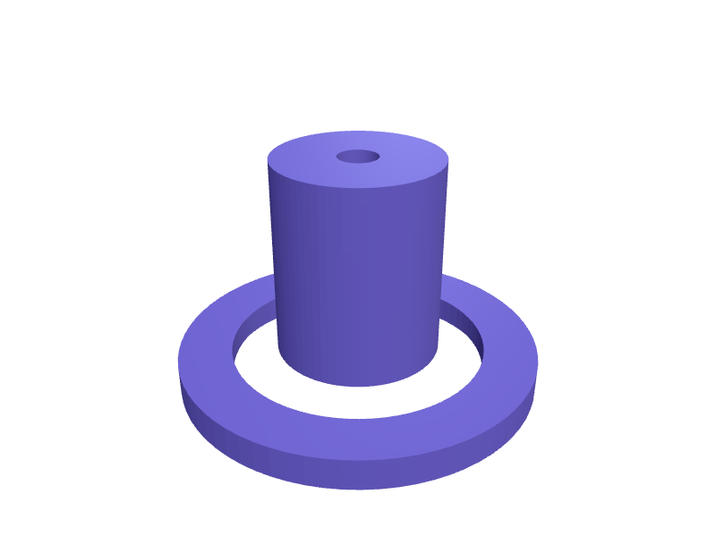 AirTag hidden steerer-cap mount, 3D printable part