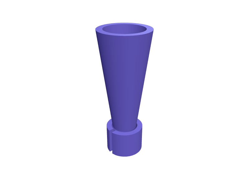 AnkerMake M5C filament runout funnel, 3D printable part