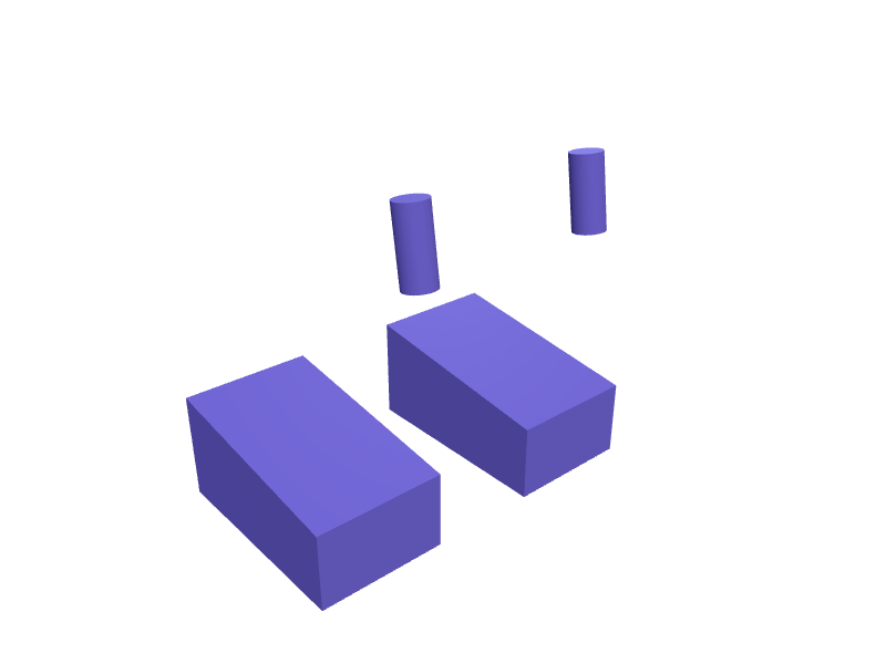 Arturia MiniLab 3 angled feet, 3D printable part