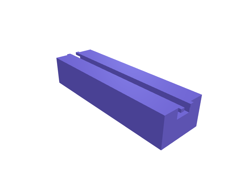 Bambu Lab A1 AMS Lite PTFE guide clip, 3D printable part