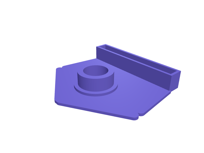 Bugaboo Butterfly phone mount, 3D printable part