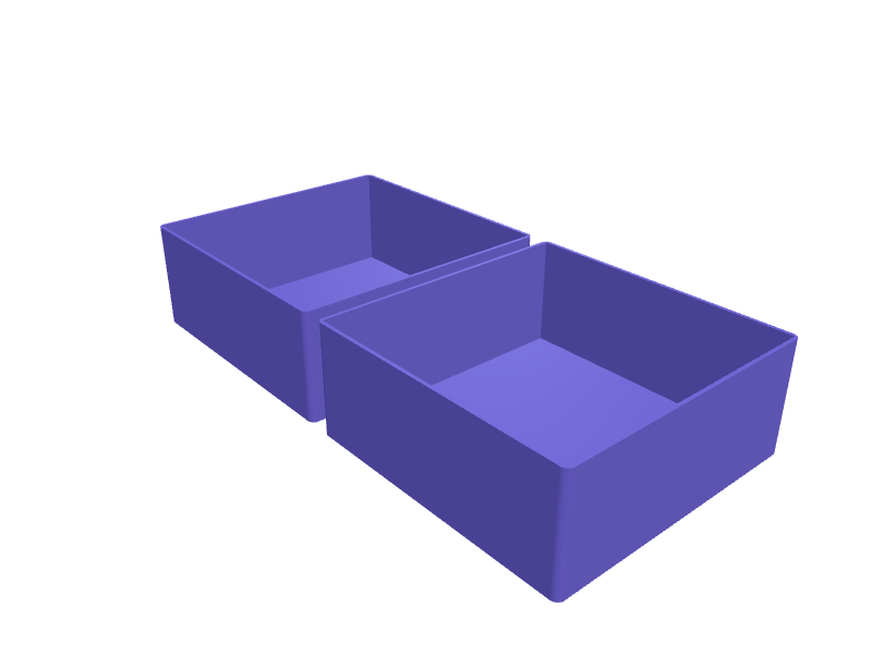Cybertruck vault-bin divider, 3D printable part