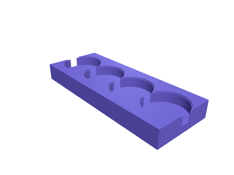 Dyson Supersonic nozzle magnetic caddy, 3D printable model preview