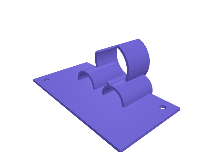 Dyson V15 Detect wand wall holster, 3D printable part