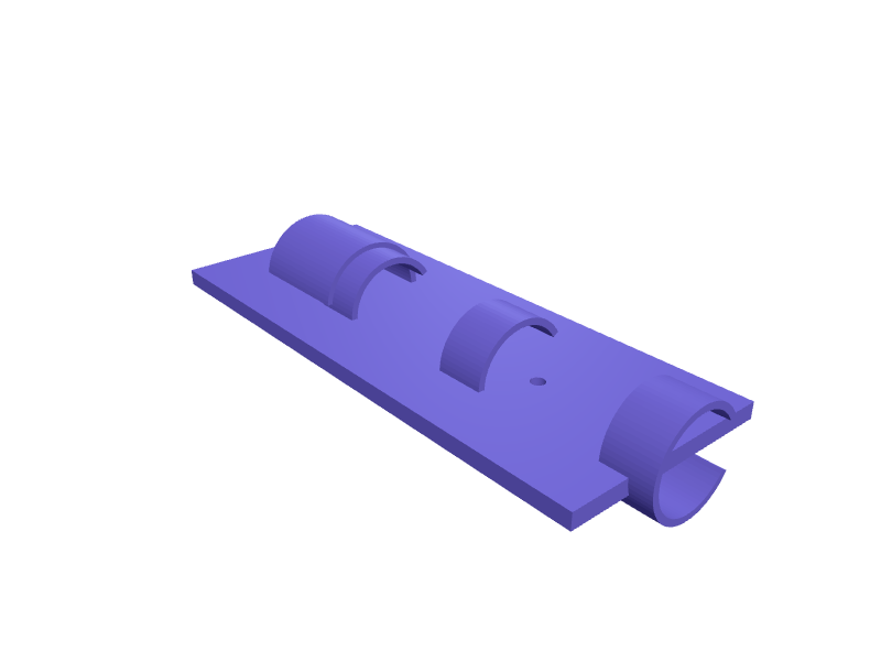 Dyson V8 Absolute wand wall holster, 3D printable part