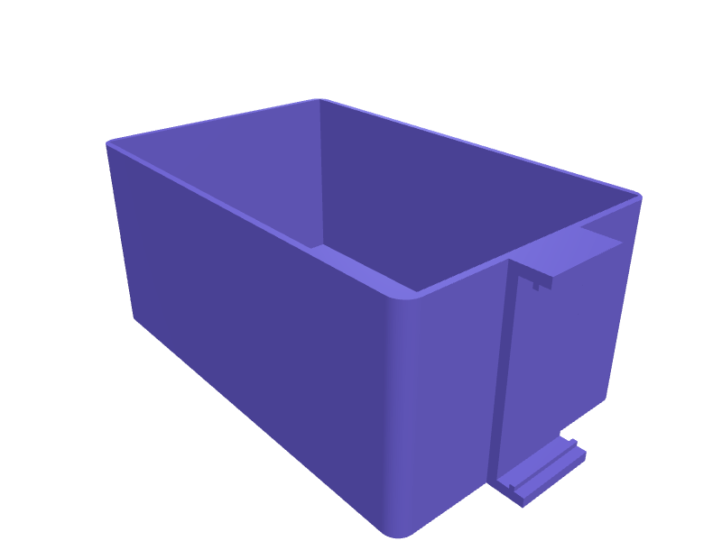 Elegoo Centauri Carbon purge bucket, 3D printable part