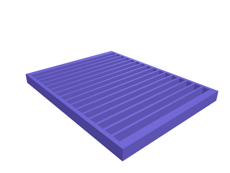 Fellow Stagg EKG drip-tray grid, 3D printable part
