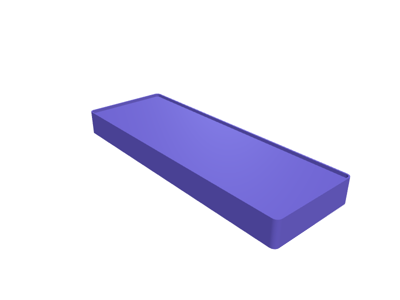 Stackable fridge egg holder tray, 3D printable part