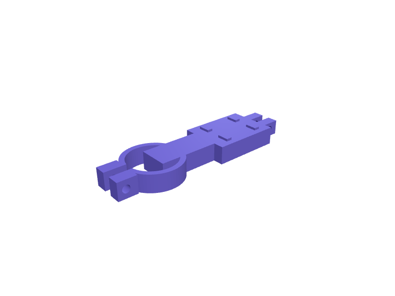 Garmin Edge 1050 out-front mount 31.8 mm, 3D printable part