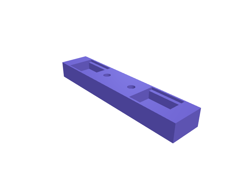 GoPro Hero 13 Media Mod cold-shoe bar, 3D printable part