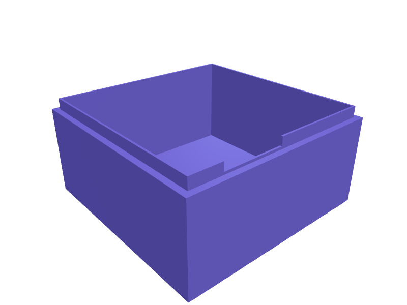 Gridfinity 1×1 bin for SD, microSD and CFexpress, 3D printable part
