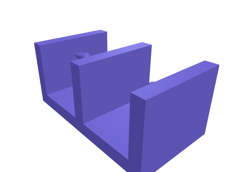 IKEA SEKTION drawer soft-close clip, 3D printable part