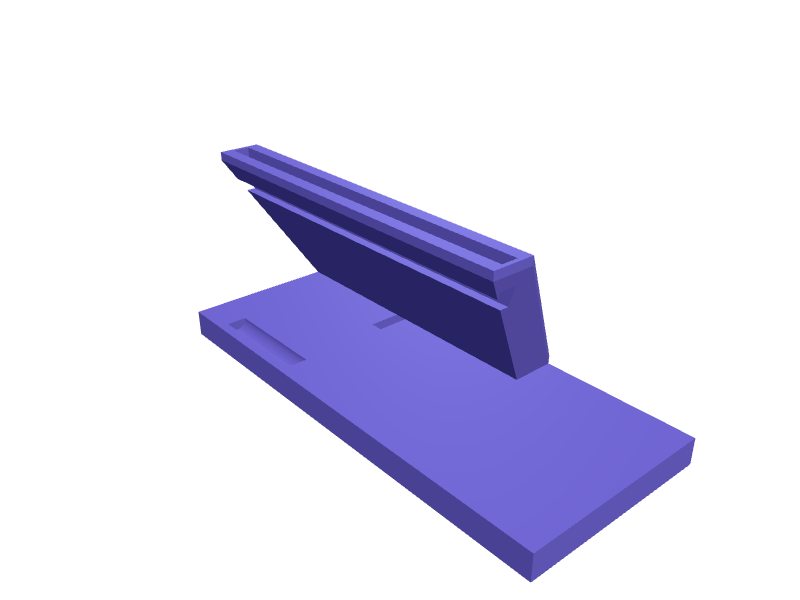 iPad Pro 11-inch M4 Pencil charging stand, 3D printable part