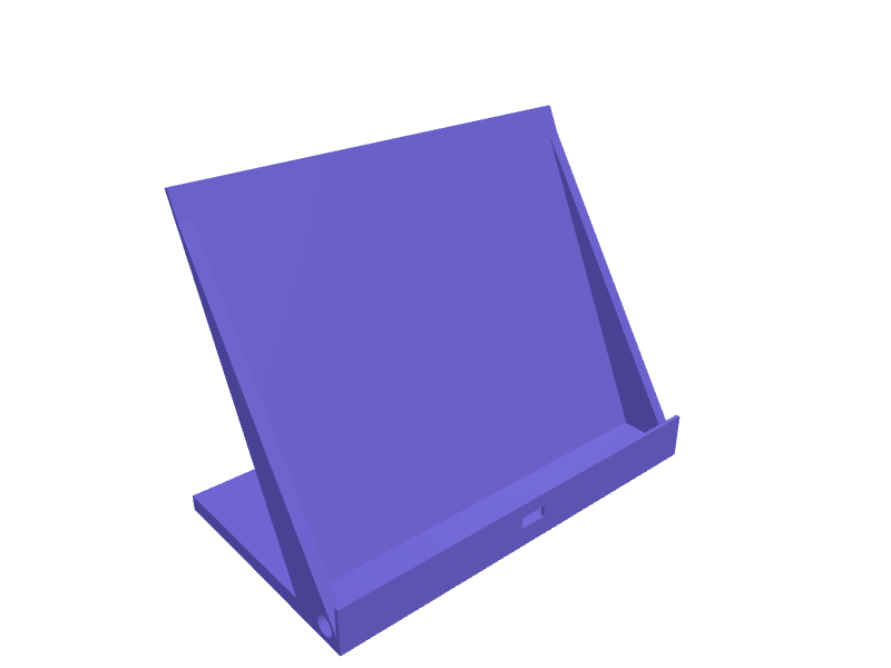 Kindle Scribe 2025 folio desk easel, 3D printable part