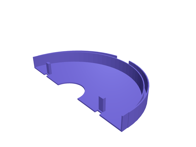 KitchenAid Artisan bowl-lift splash guard, 3D printable part