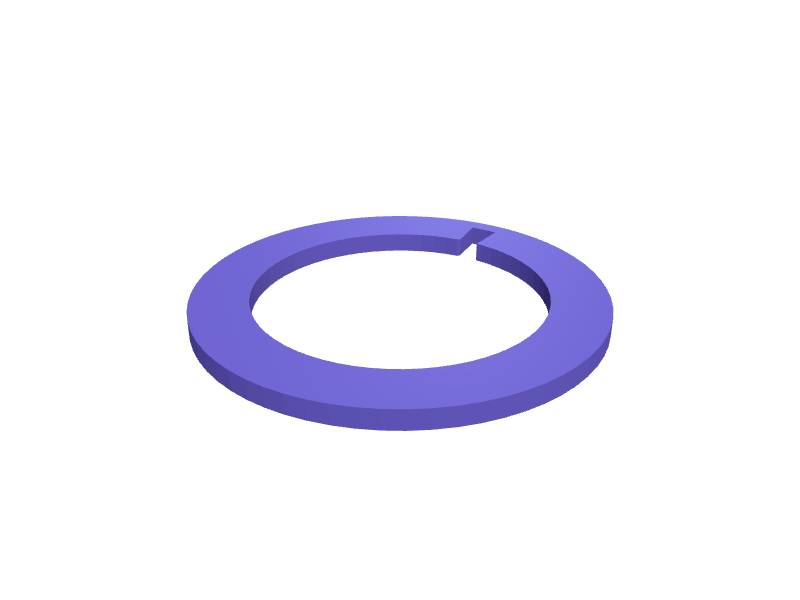 Kuat NV 2.0 ratchet-handle hook, 3D printable part
