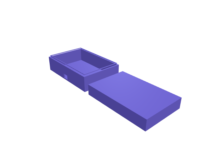 Logitech MX Anywhere 4 travel case, 3D printable part