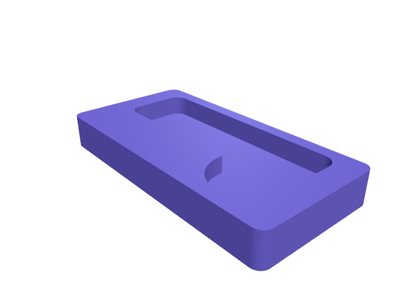 Porsche Macan Electric armrest key tray, 3D printable part