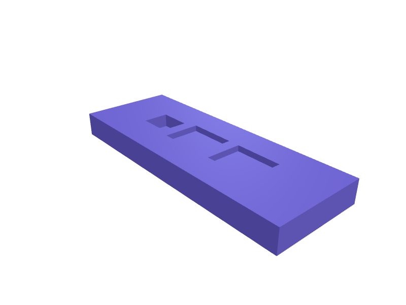 MacBook Pro 14 M4 SD-reader under-stand shelf, 3D printable model preview