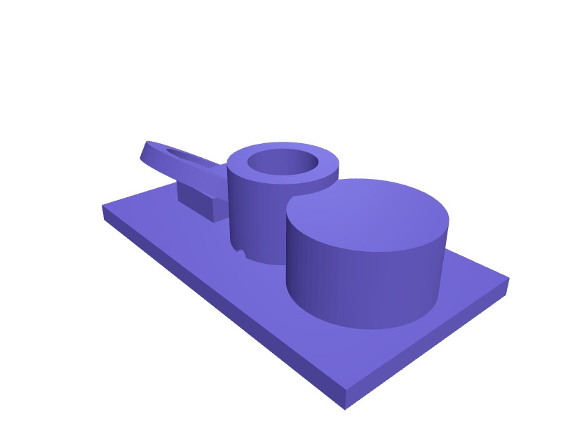 MagSafe, Apple Watch and AirPods trio stand, 3D printable model preview
