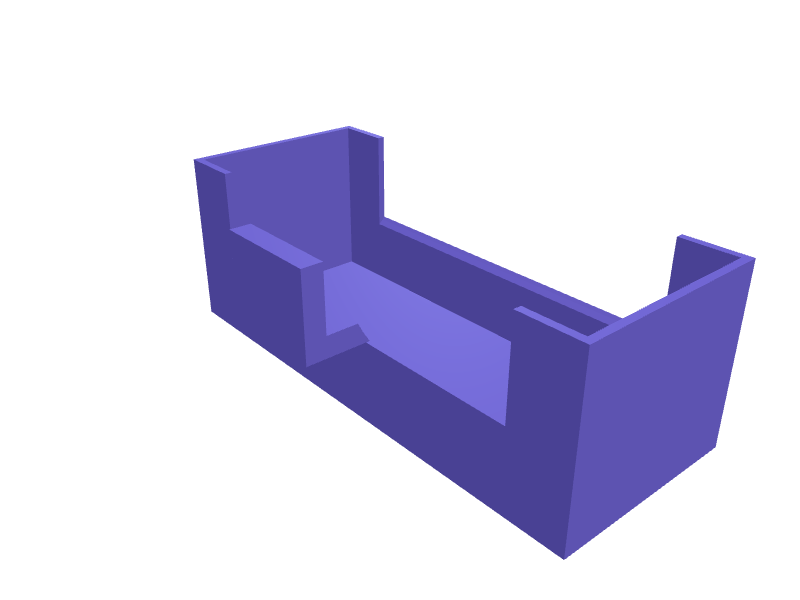 Meta Quest 3S Elite strap wall dock, 3D printable part