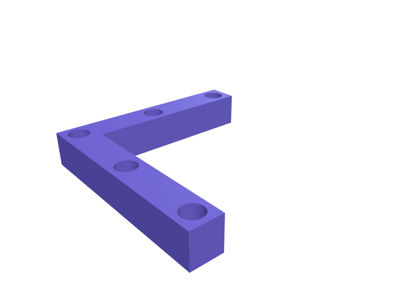 Nanoleaf Shapes 10 mm corner spacer, 3D printable part