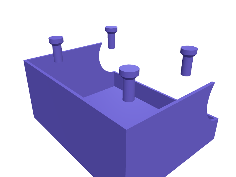 Oral-B iO Series 10 head stand for four, 3D printable part