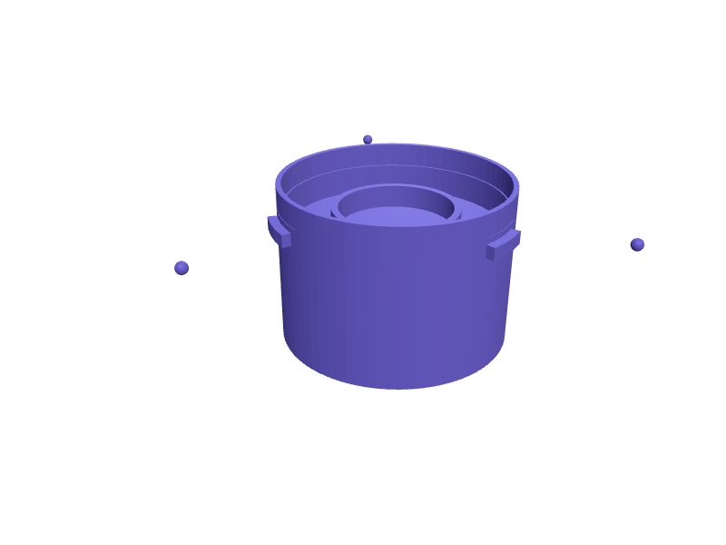 Oura Ring 4 charger travel capsule, 3D printable part
