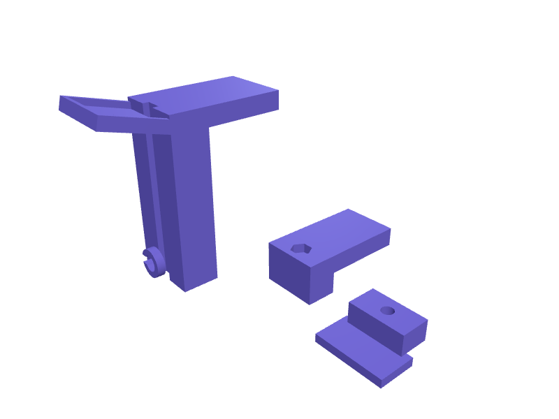 Owlet Cam 2 crib-rail clamp, 3D printable part