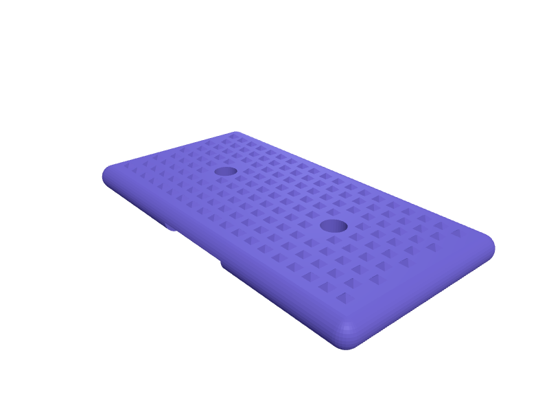 Peak Design Capture clip backing plate for thin straps, 3D printable part