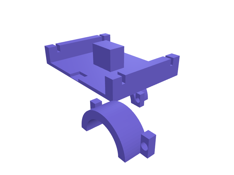 Pixel 10 Pro XL out-front bike mount, 3D printable part