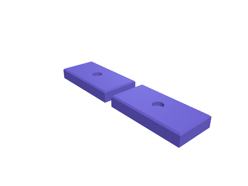 PlayStation 5 Pro vertical-stand feet, 3D printable part