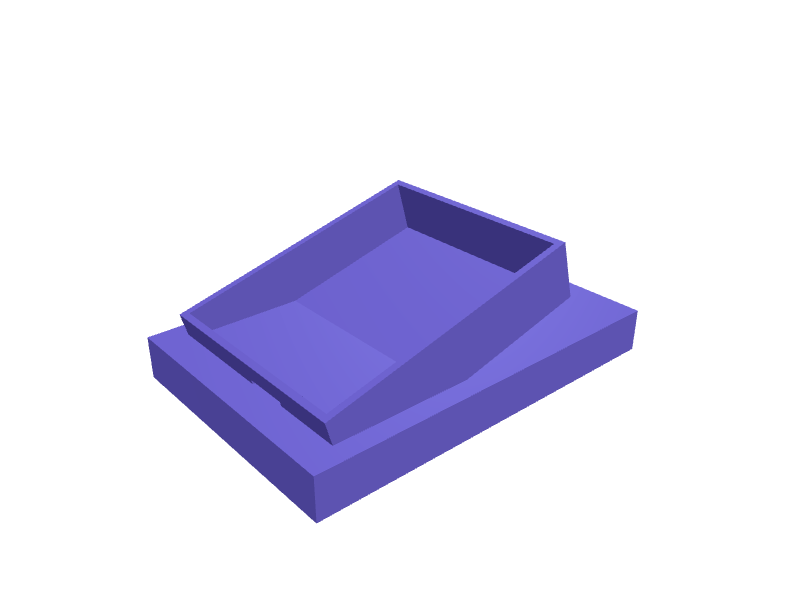 Polar Vantage V3 charger cradle, 3D printable part
