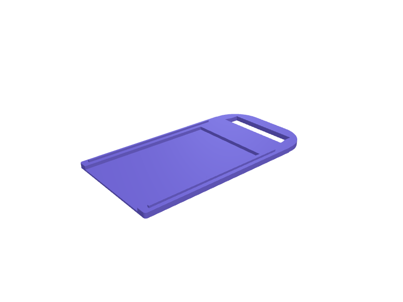 Rimowa Original luggage tag holder with handle strap, 3D printable part