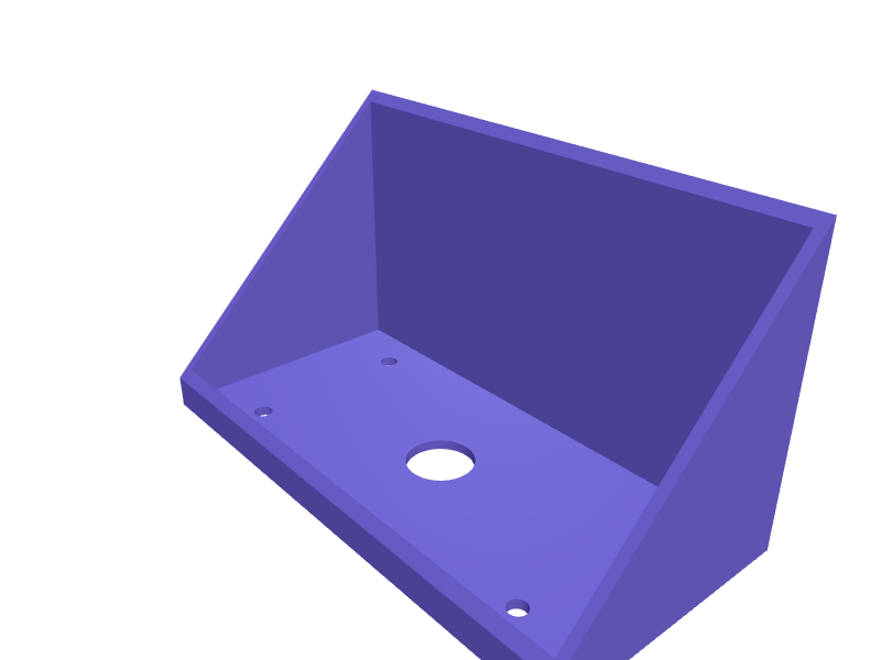 Ring Battery Doorbell Pro 45-degree wedge, 3D printable part
