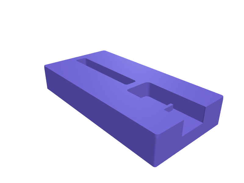 Rivian R1S Gen 2 console tray, 3D printable part