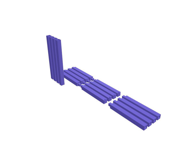 Ryanair 40x20x25 cm cabin bag sizer template, 3D printable part