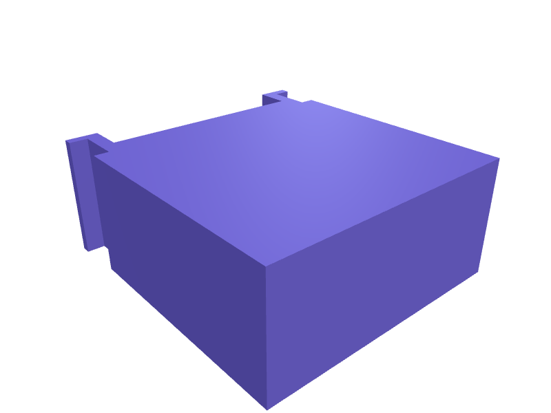 Shelly 2PM Gen3 DIN-rail adapter, 3D printable part