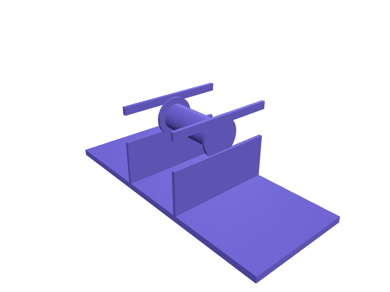 SMD reel holder 8, 12 and 16 mm, 3D printable part