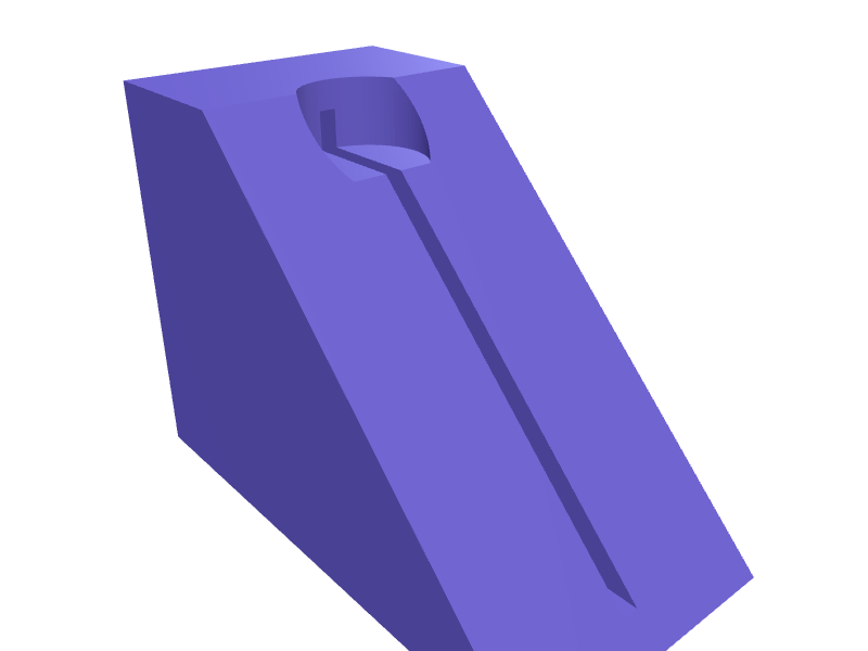 Combination-square head replacement 300 mm, 3D printable part