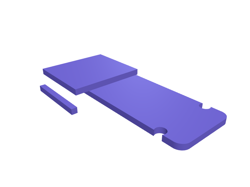 Tape-measure 25 mm belt-clip replacement, 3D printable part