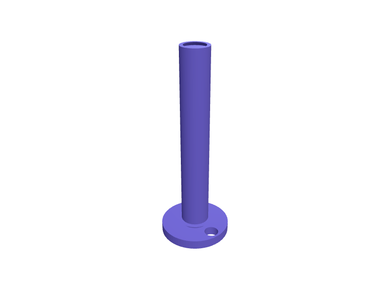 Thru-axle thread-on derailleur-hanger holder, 3D printable part