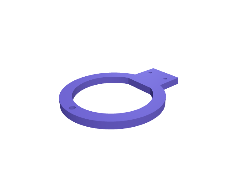 Type 2 Mennekes cable-tidy hook, 3D printable part