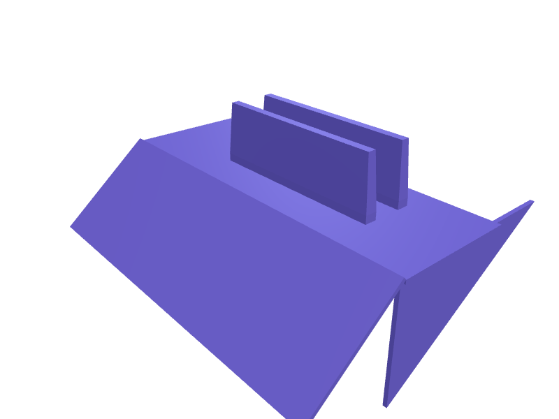 Watch strap storage rack with numbered slots, 3D printable part