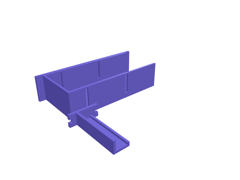 Xbox Series S wall mount bracket vertical, 3D printable part