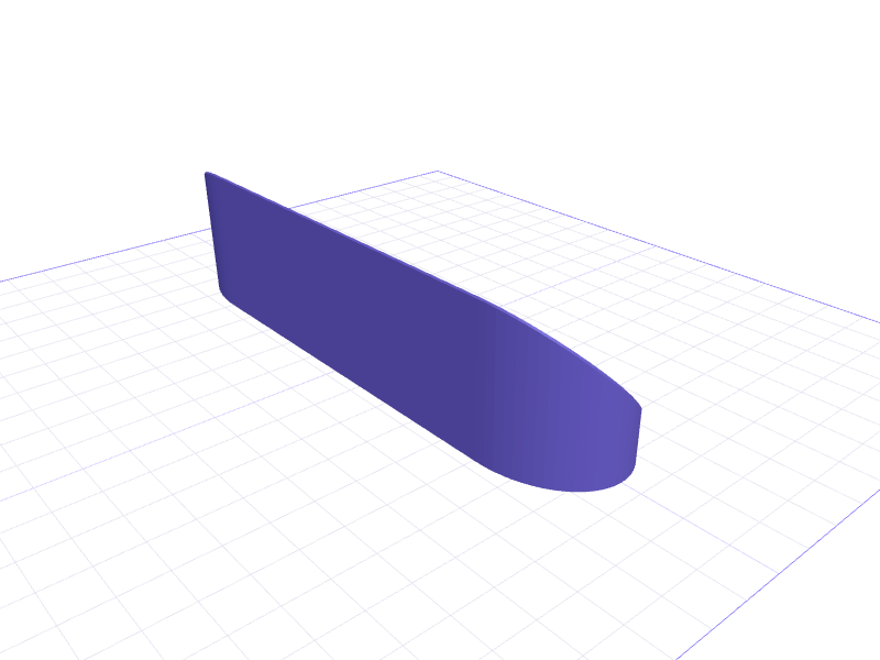 Whelen T-series ION 45° wedge, 3D printable model preview