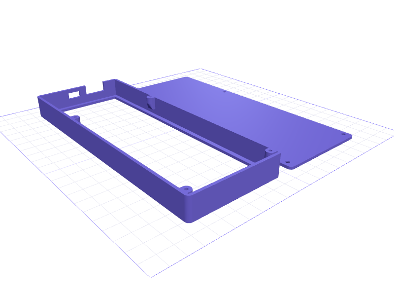 6.9in Display Bezel Case, 3D printable model preview