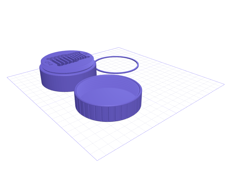 CFexpress + SD Card Screw Case, 3D printable model