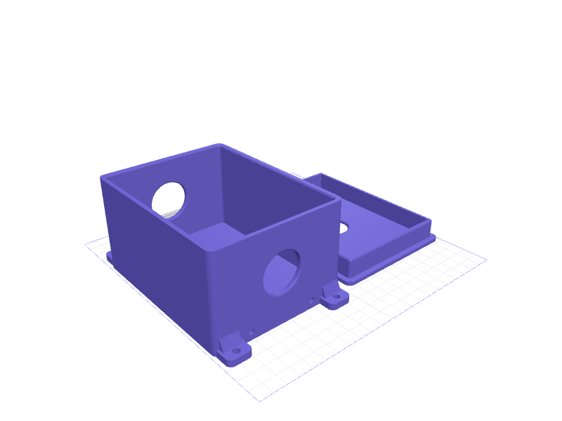 Hölje Säkringsbox Biltema, 3D printable model preview